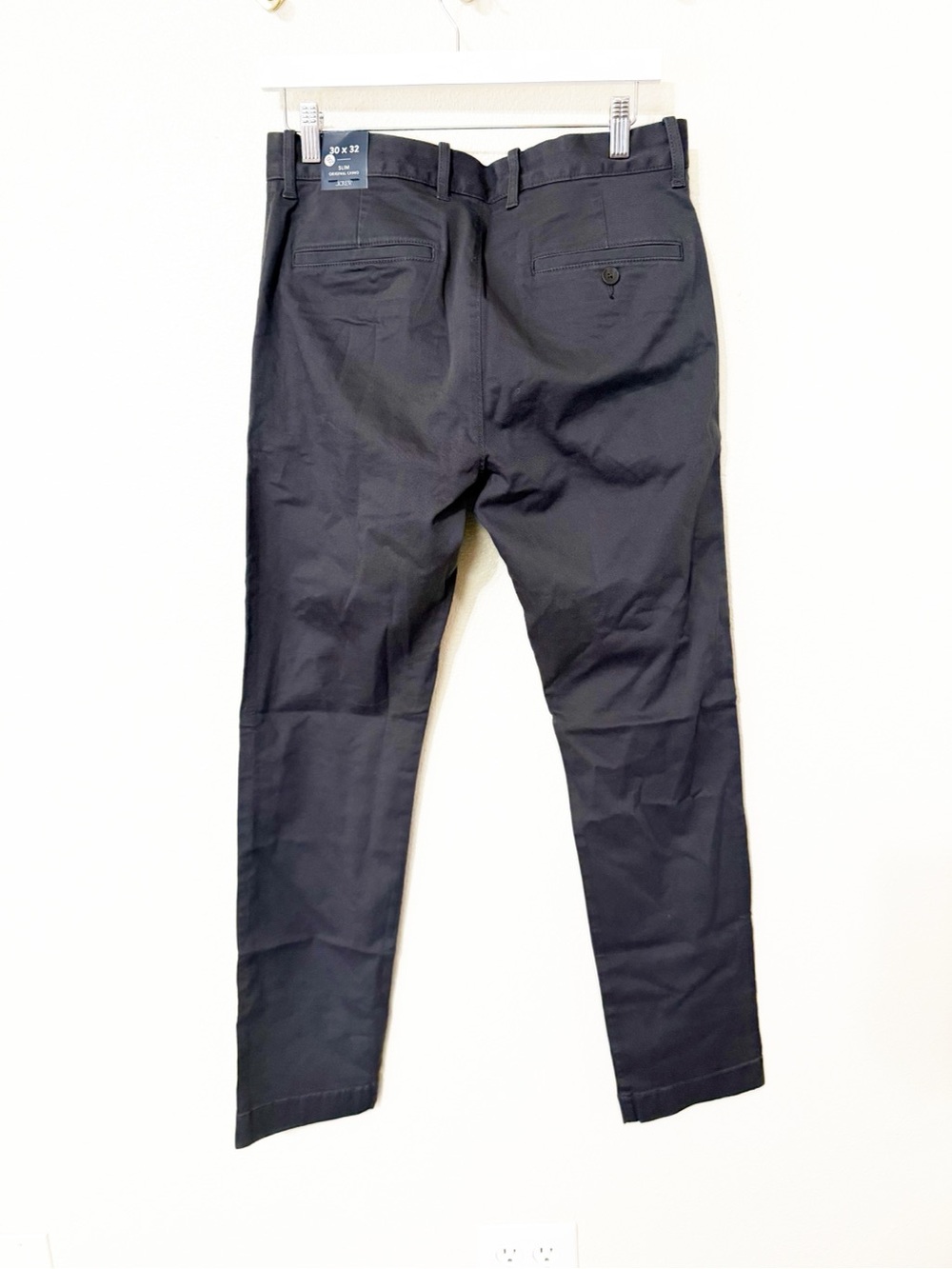 JCrew Slim-fit Original Chino Twill Pants in Onyx Grey Size 30x32 NEW CO399 - Picture 8 of 8